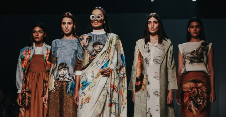 Aartivijay Gupta FDCI Amazon India Fashion Week Spring Summer 2018 Finale