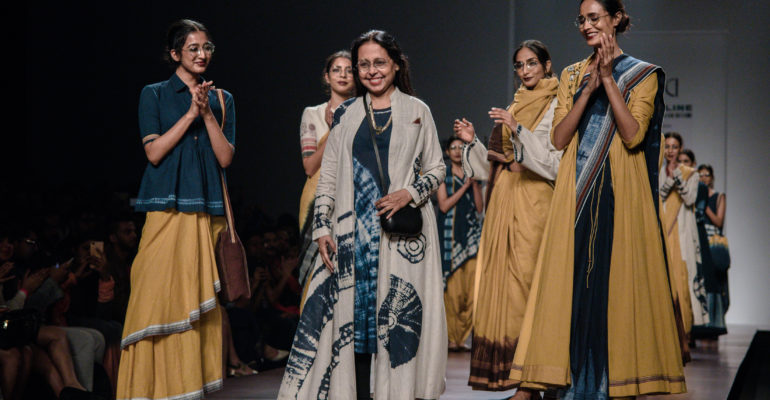Anju Modi X Boroline FDCI Amazon India Fashion Week Spring Summer 2018 Featured