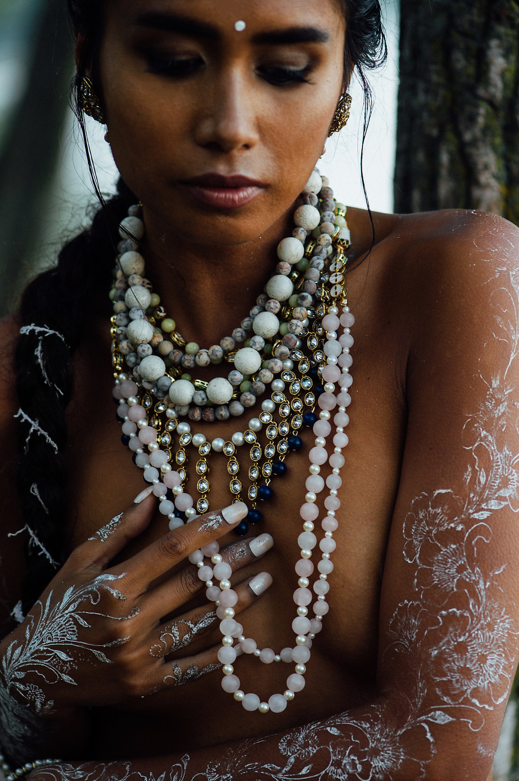 White Henna Editorial Photography by Tara Noelle Look 14