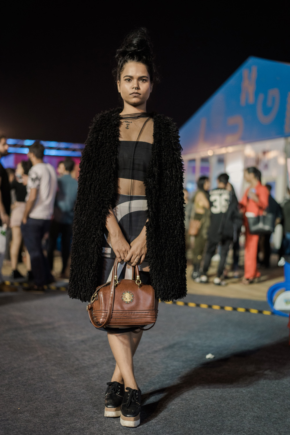 Street Style Amazon India Fashion Week Spring Summer 2018; Photo by The Co Lab