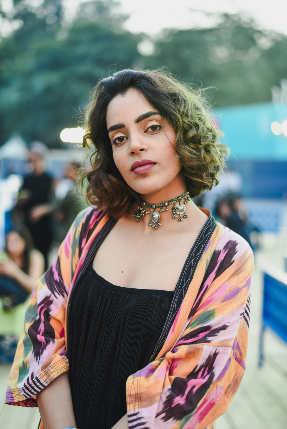 Sheena Fab | Street Style Amazon India Fashion Week Spring Summer 2018; Photo by The Co Lab