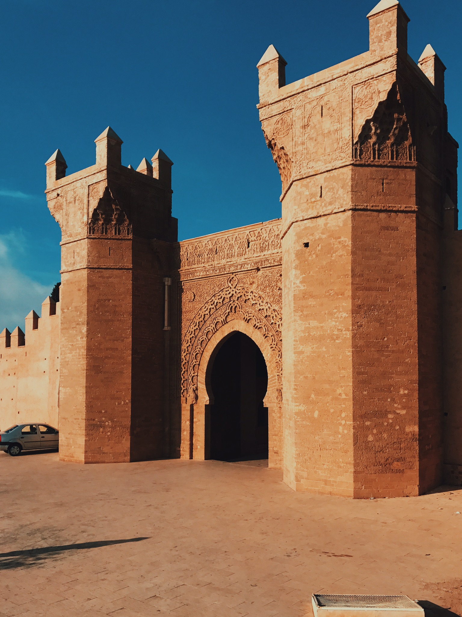 Morocco Challah Ruins and Gardens Gate
