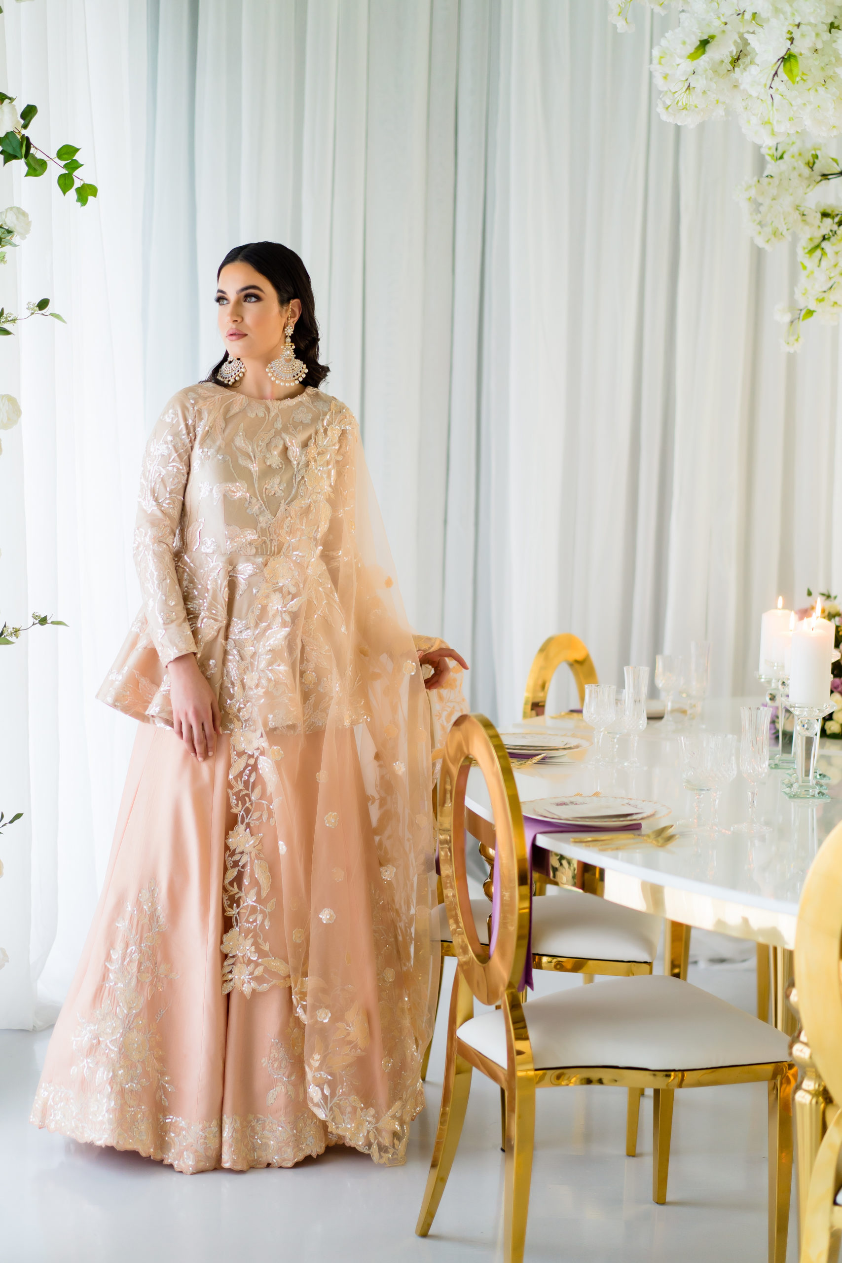 Indian Bridal - Toronto Weddings - Zardozi Magazine - Pink Bridal Dress