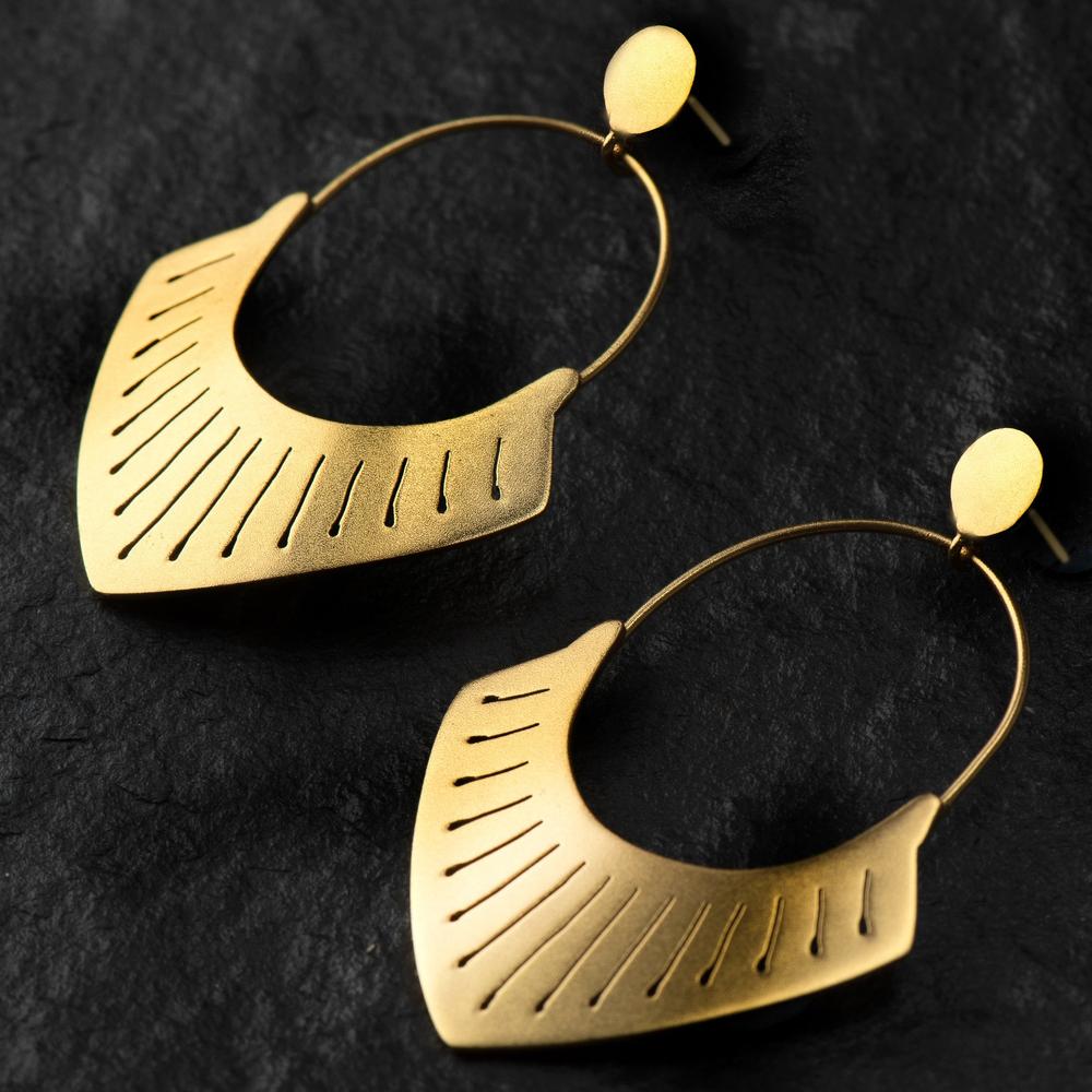 Armor - Zardozi Magazine - Gold Earrings
